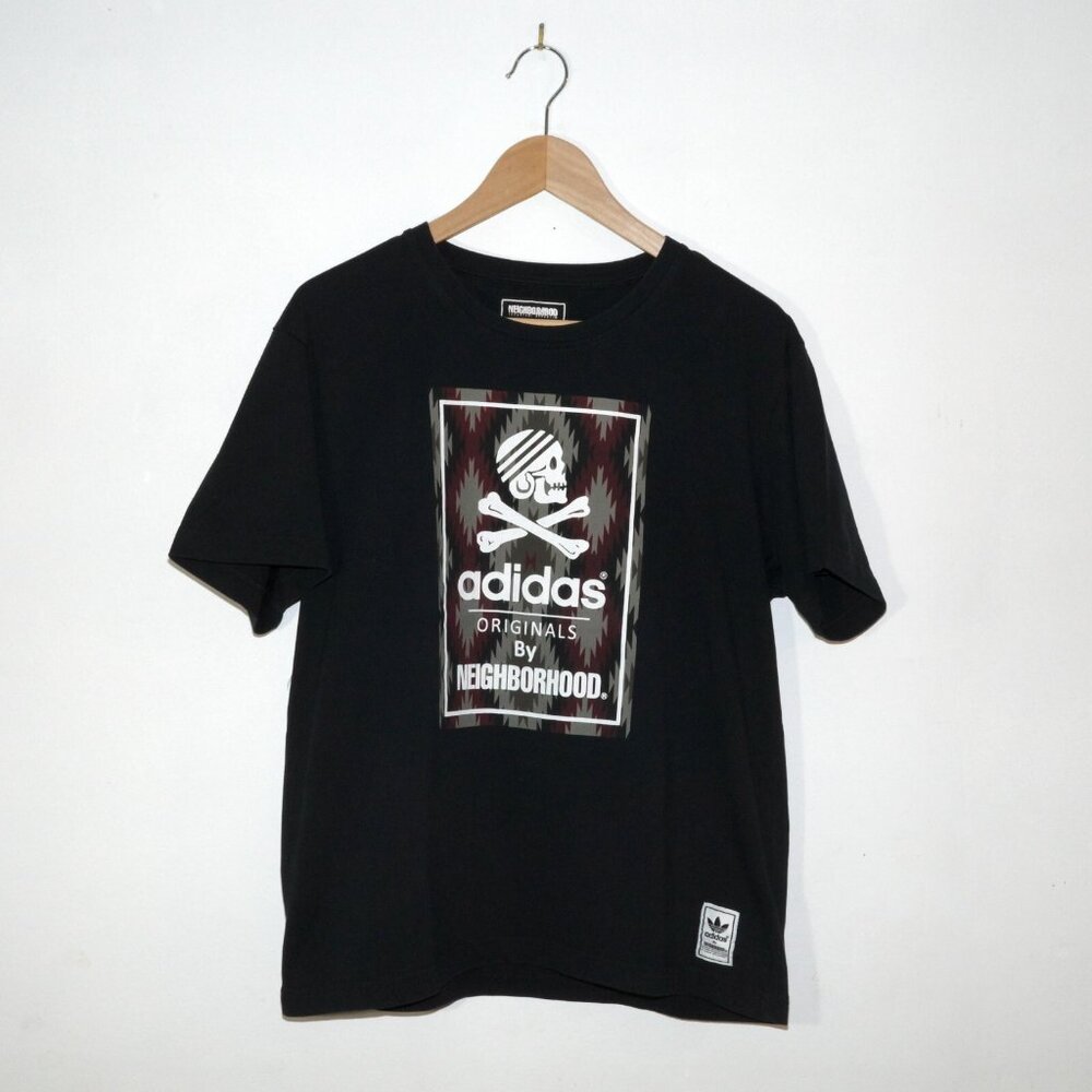 2014 Adidas Originals x Neighborhood Japan Graphic T Shirt Medium-Large